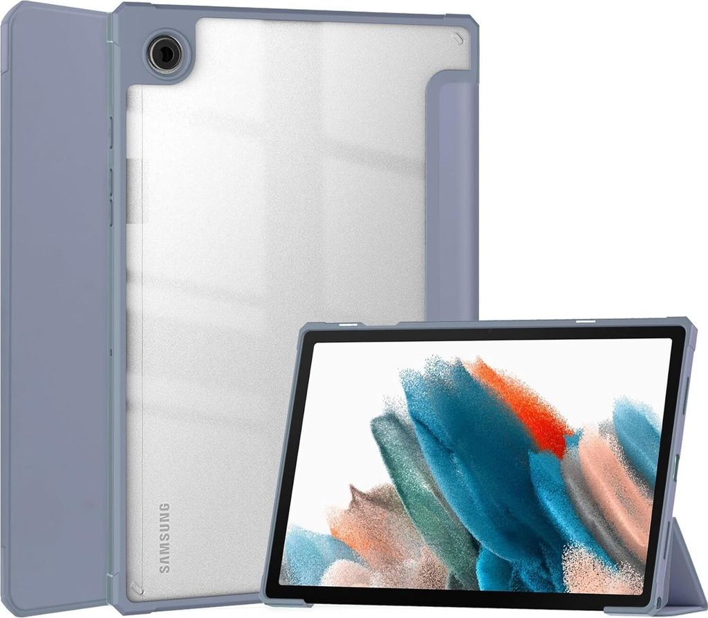 Gehäuse für Samsung Galaxy Tab A8 10.5" Langlebig Magnetisch Grau