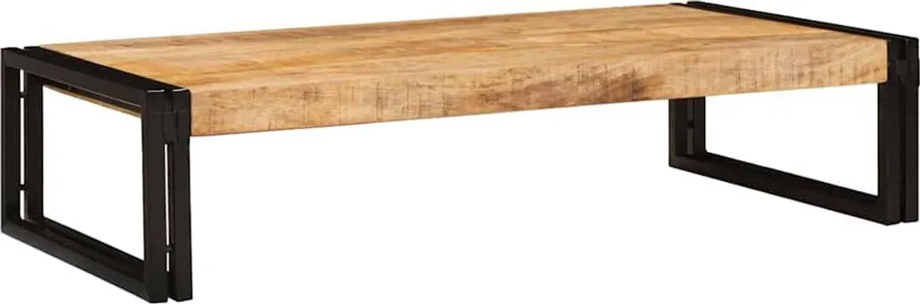 Mensola vidaXL in Legno di Mango Massello 100cm Design Rustico