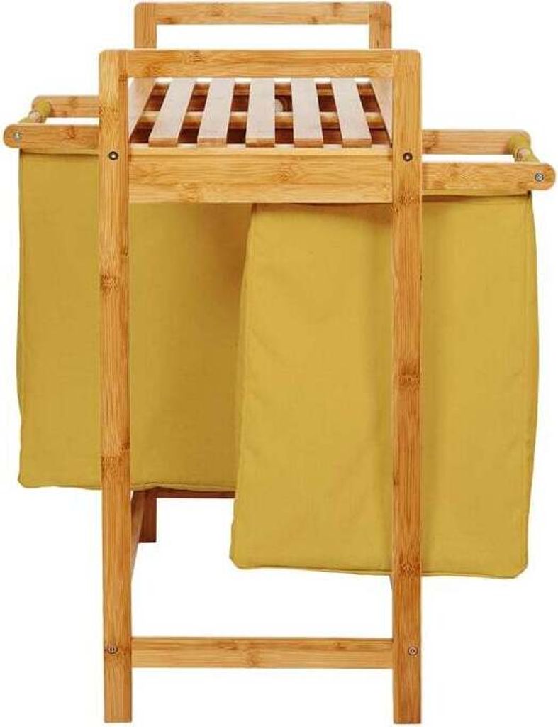 Lumaland 08493, 60 l, Rechteckig, Bambus, Baumwolle, Produktbild 