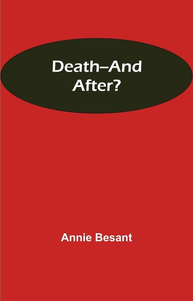 Death--and After?