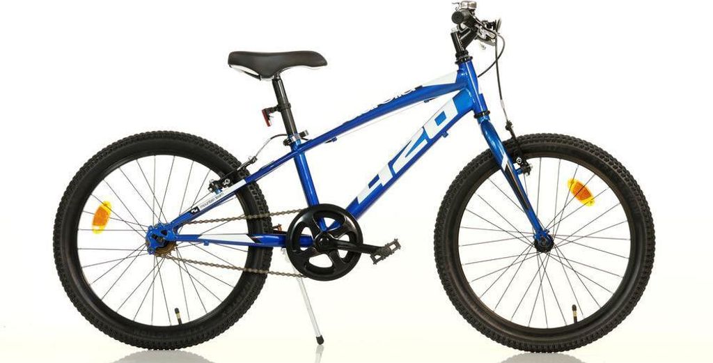 Dino Bikes 420 Sport 20-Zoll Kinderfahrrad ohne Gangschaltung, Blau