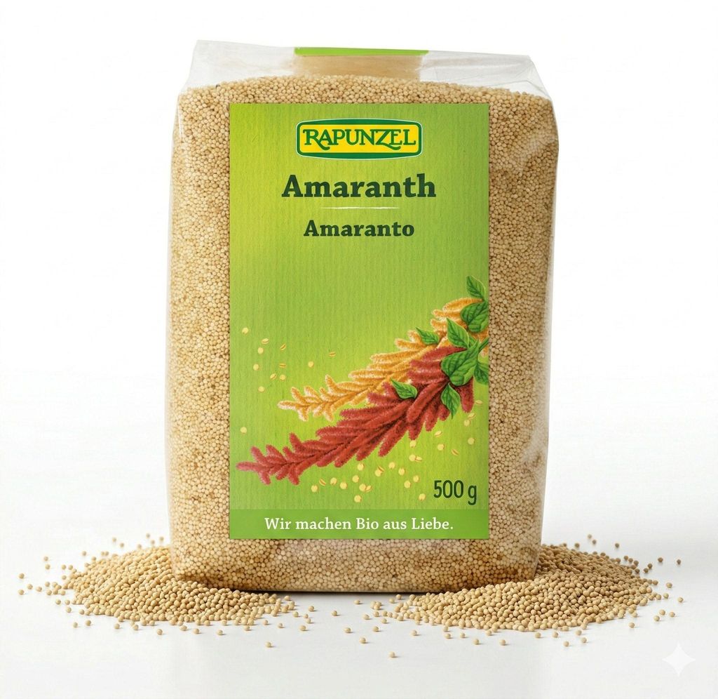 Rapunzel 195011, 500 g, 370 kcal, 1561 kJ, 14,4 g, 1,6 g, Produktbild 