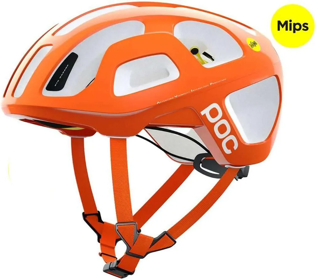 Casque Vélo POC Octal MIPS - Protection Maximale et Visibilité Fluo