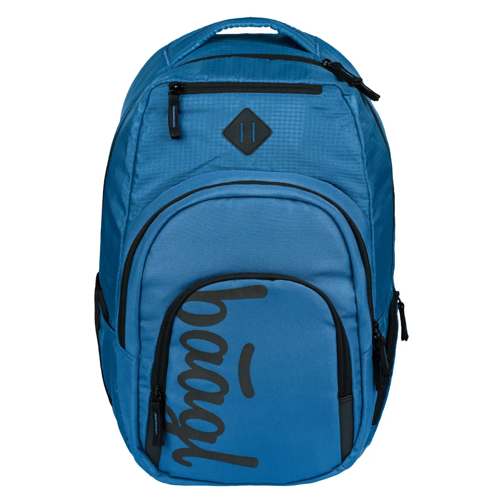 Sac à dos BAAGL Coolmate Bleu océan pour le sport et les cours A4