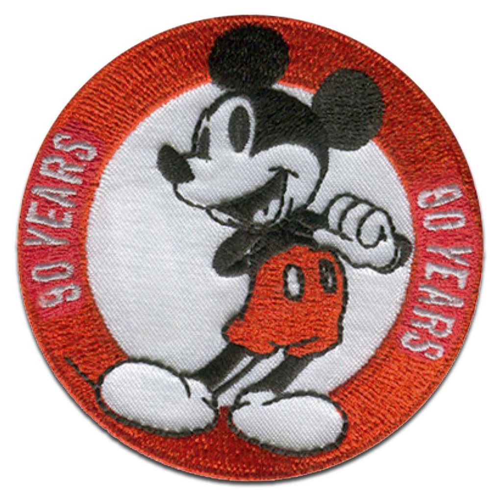 Disney © Mickey Mouse 90 Jahre Mickey - Aufnäher, Produktbild 