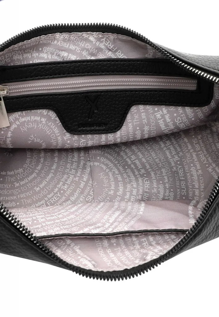 Borsa SURI FREY Shirley Hobo Black - Tracolla Glamour Nero SFY - 6