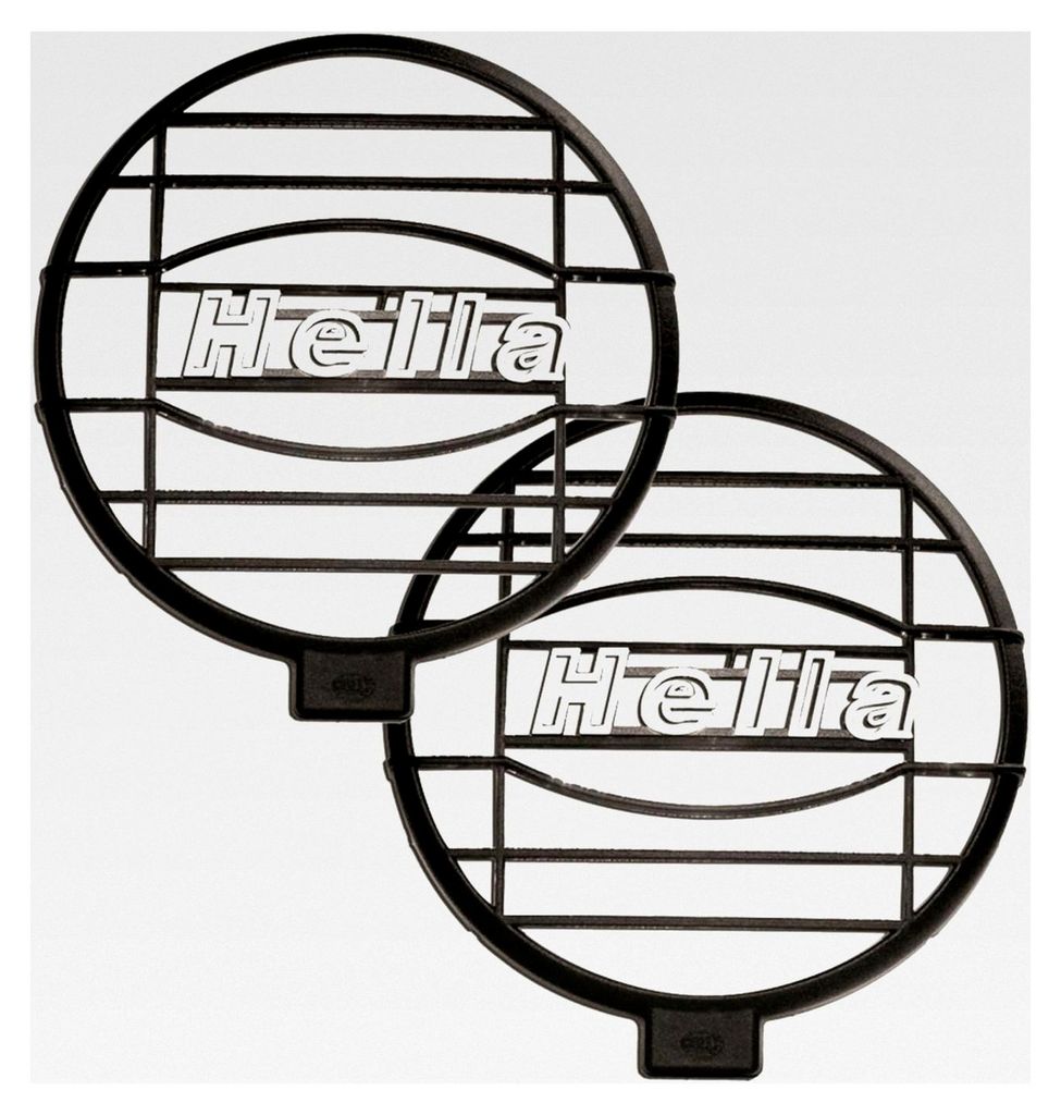 Universal Schutzgitter Abdeckung für 500/500FF Serie - 2 Stück, Schwarz, Acrylnitril-Butadien-Styrol, Auto, Grille, Kühlergrill