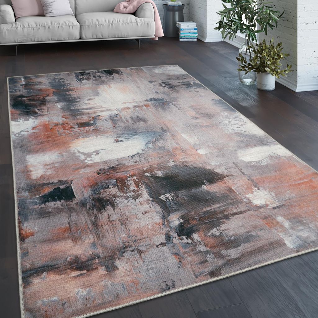 Paco Home Teppich Wohnzimmer Flachgewebe Modernes Vintage Produktbild 