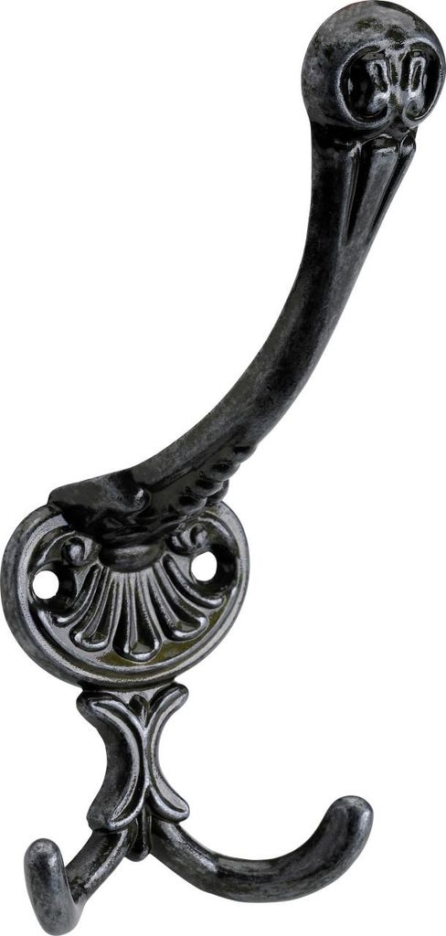 Hettich Garderobenhaken 5,9 x 14,5 x 7,0 cm schwarz Produktbild 