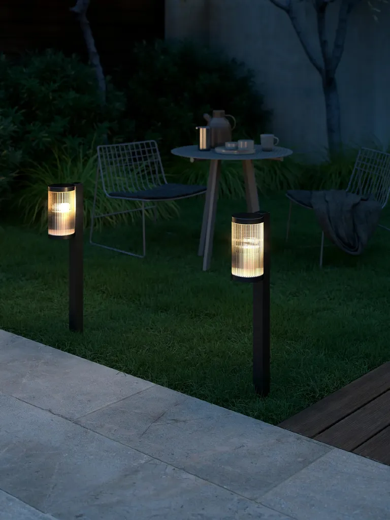 Borne extérieure Nordlux Coupar Noir résistante aux intempéries E27 - 4