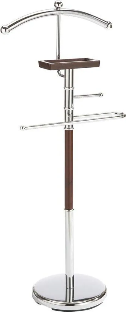 Porte-manteau bois pour chambre et bureau - Valet 110 cm gain de place