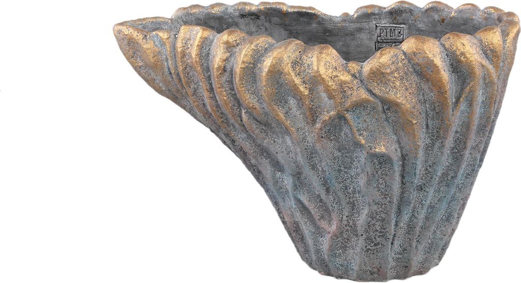 PTMD - Vase Vakas - Grau - 39x20x25cm