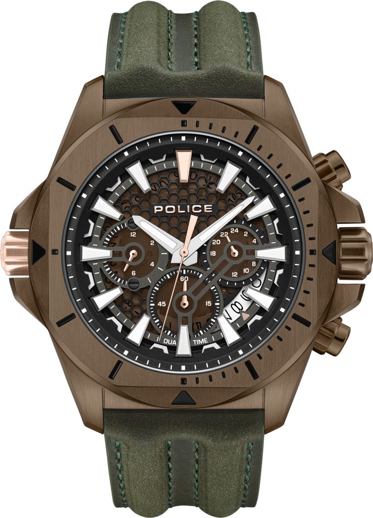 Police PEWGF0054502 Herrenuhr Electrical 46mm 5ATM