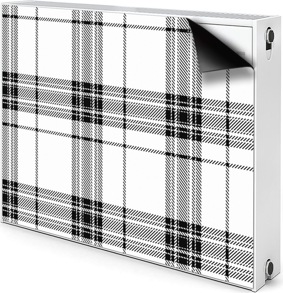 Magnet Verkleidung Abdeckung Heizkörperabdeckung Heizkörperabdeckung 100x60 cm - Muster, in, gitter
