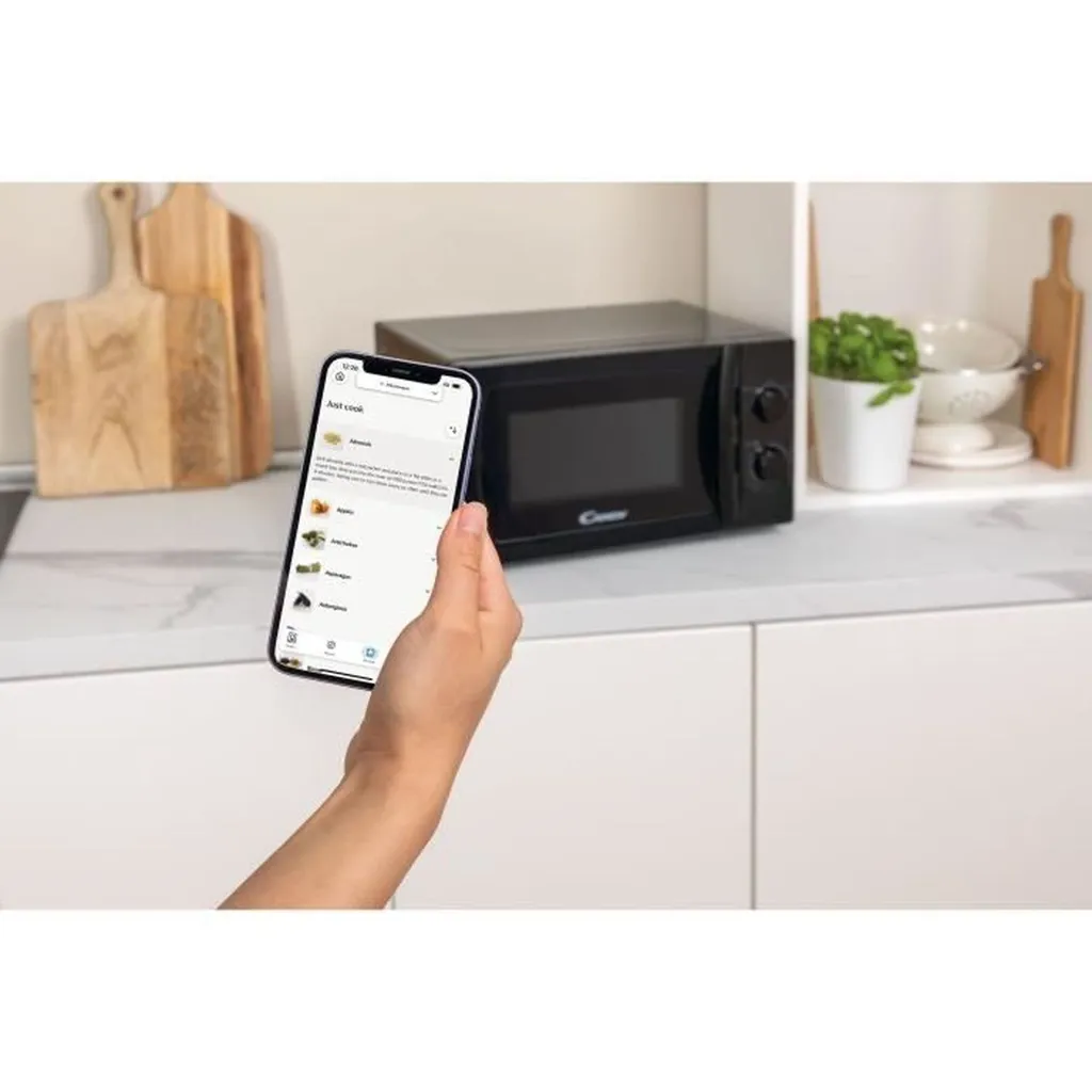 Petit micro-ondes 20L Candy CMW20SMB idéal pour réchauffer et cuisiner - 3