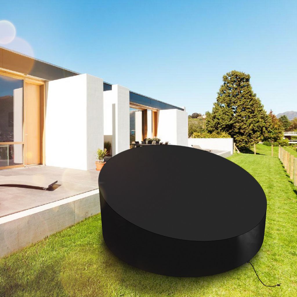 Yakimz Sonneninsel Schutzhülle Abdeckung Gartenmöbel Rund Produktbild 6