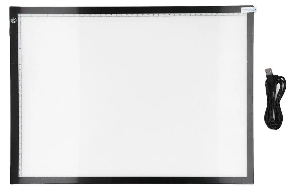 Tablette lumineuse de dessin format A3 avec éclairage LED ajustable