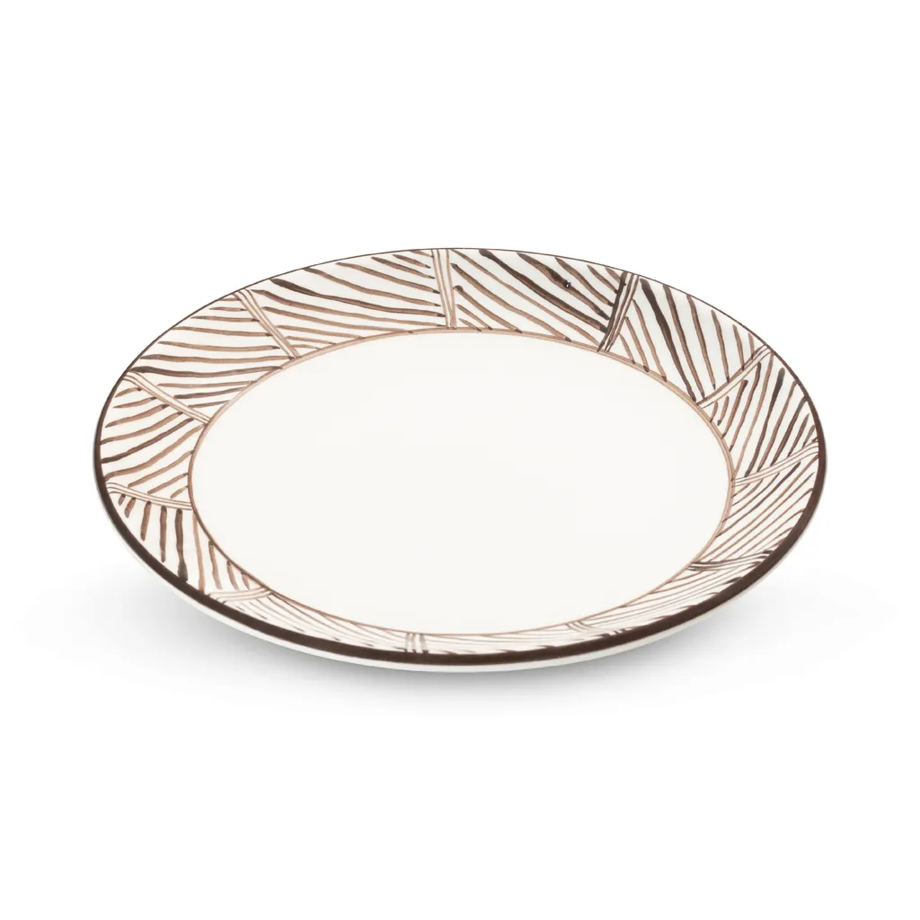Assiette à dessert Gmundner Keramik Namib Braun en céramique Ø 20 cm