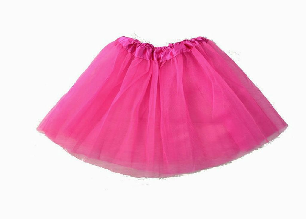 Damen Tütü Tutu Minirock Petticoat Tanzkleid Ballettrock Unterrock M-XL 