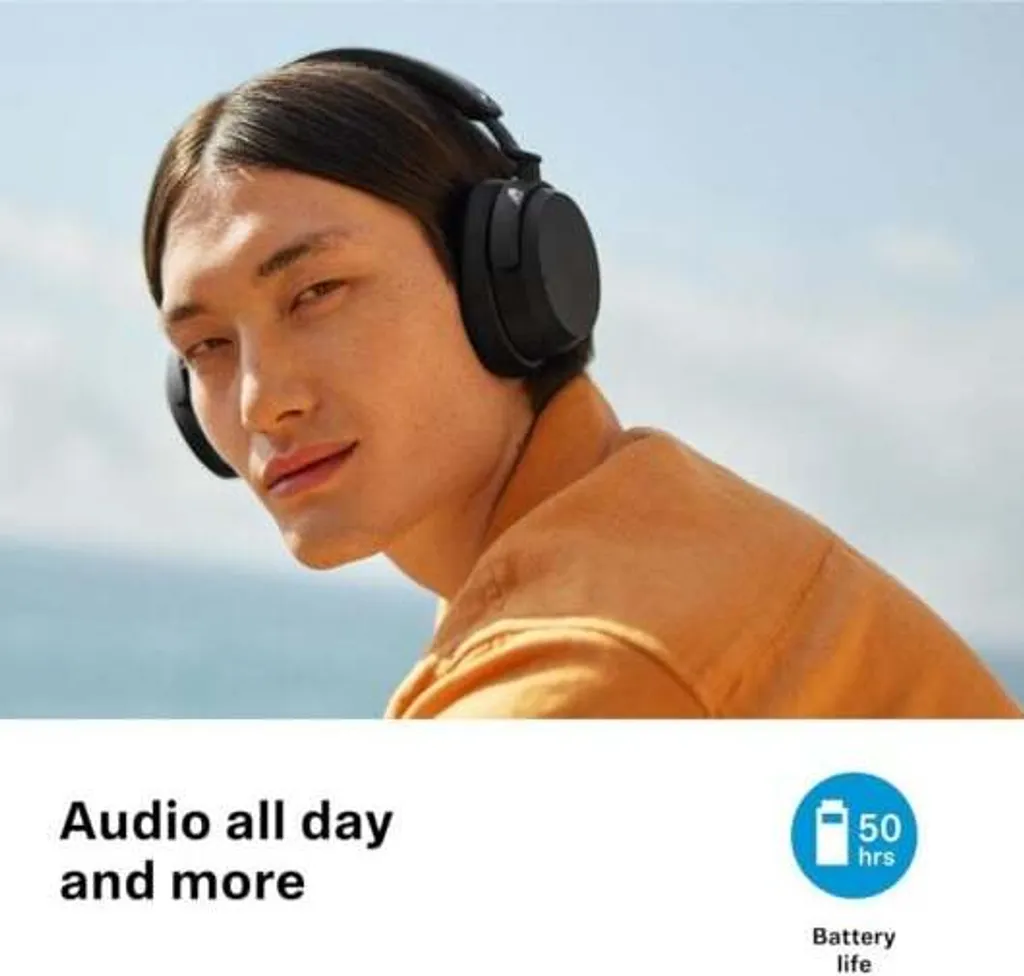 Casque bluetooth Sennheiser ACCENTUM Wireless blanc circum-aural ANC - 14