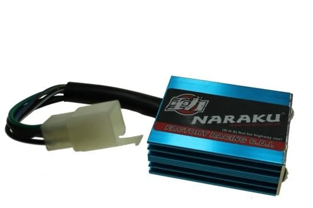 Boîtier d'allumage CDI Naraku Racing sans bride pour moteur 50cc 5 pôles
