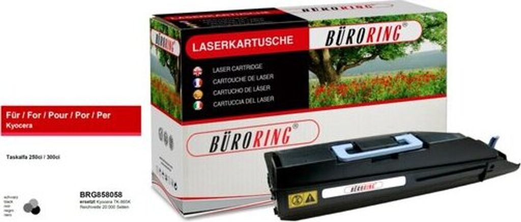 Toner-Kit TK-865K schwarz für Kyocera Taskalfa 250ci/300ci