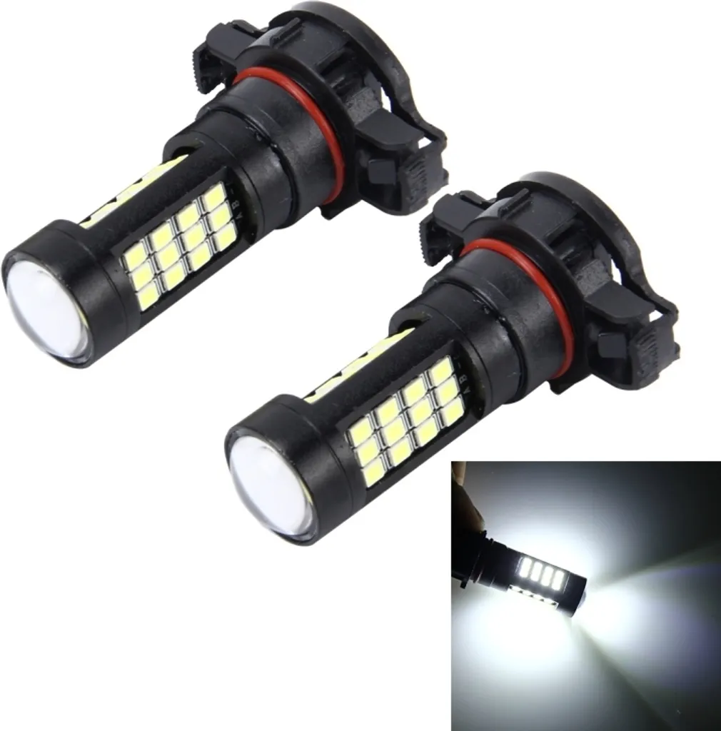 Trasforma la tua Auto: 2x H16 LED 6000K Bianco Puro 42 SMD