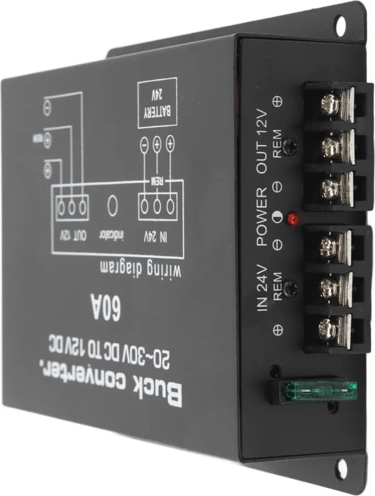 Trasformatore 24V 12V 60A per Camper | Convertitore per Frigo Portatile