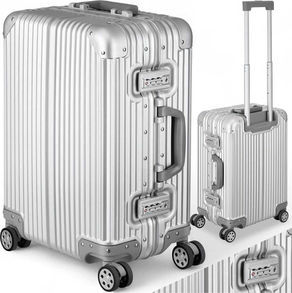 tectake® Aluminium Boardtrolley Airway eloxierte Produktbild 