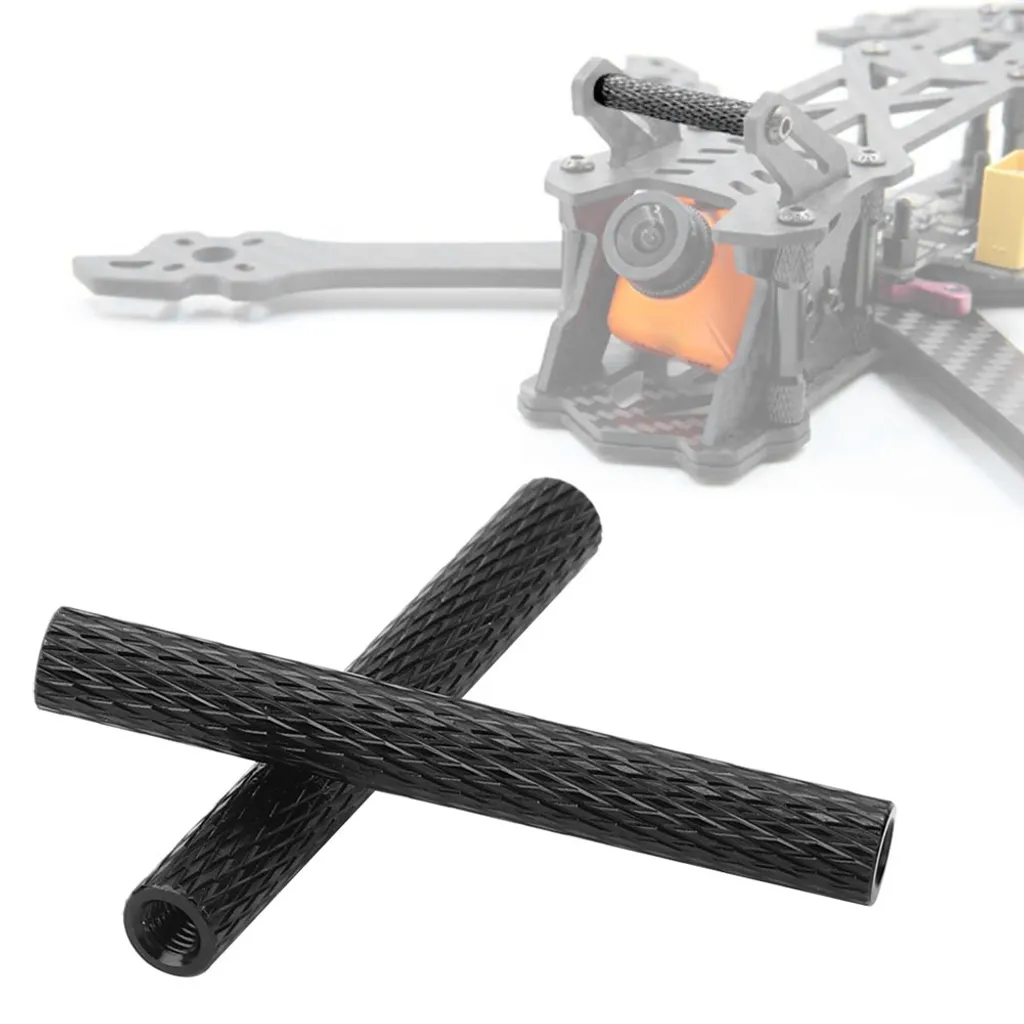 Kit 10 Distanziali M3 40mm Alluminio Nero - Stile e Performance FPV - 5