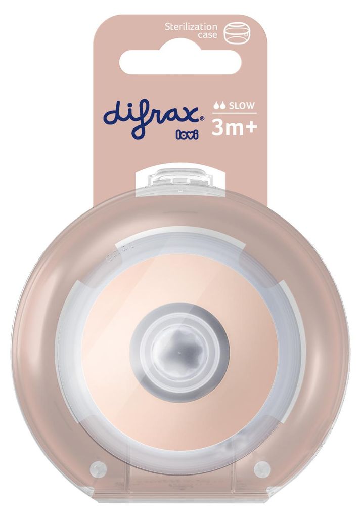 Difrax Mammafeel Flaschensauger - Slow | Flaschensauger Produktbild 
