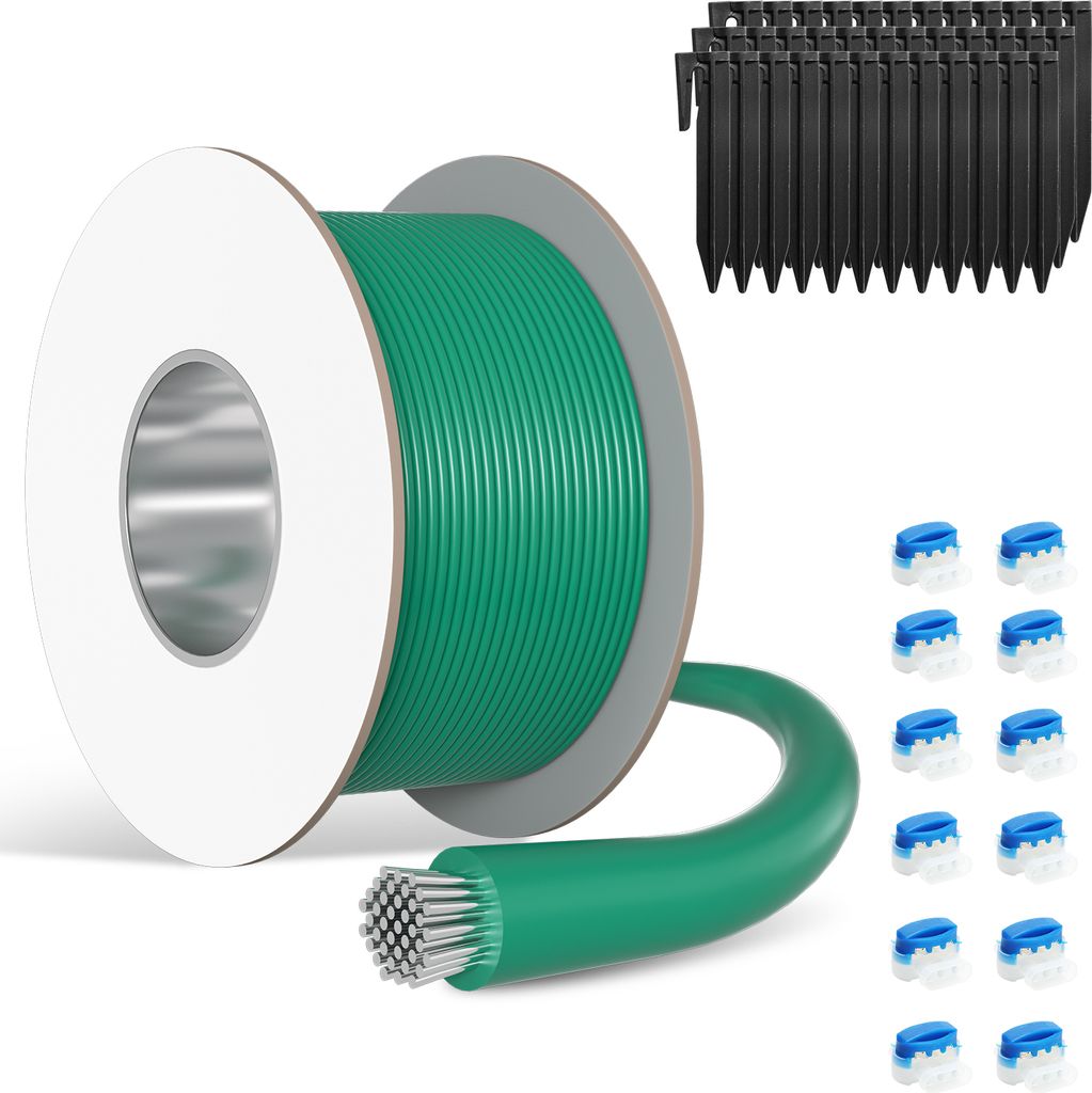 Jayseuw Set cavo perimetrale da 500 m Connettori per cavi Immagine del prodotto 