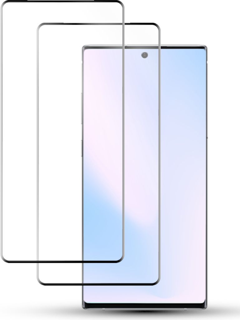 2-Pack Samsung NOTE 10 Displayschutzfolie aus 9H gehärtetem Glas