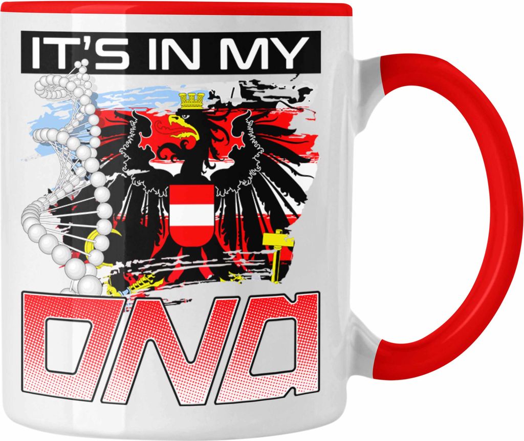 Trendation - Österreich Tasse Geschenk für Österreicher Produktbild 