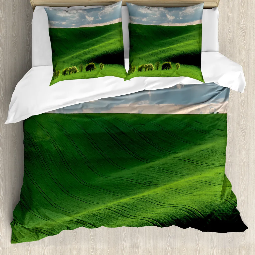 Offerta Copripiumino Antiacaro ABAKUHAUS Meadow Hills 155x220
