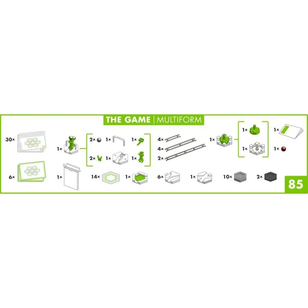 Jeu de Construction GraviTrax Multiforme : Circuit à Billes Interactif - 5