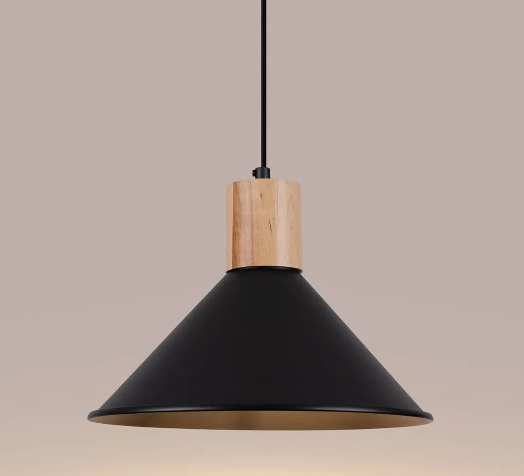 Lampadario Moderno JAGA Nero Sollux - Design Scandinavo Acciaio E27 - 17