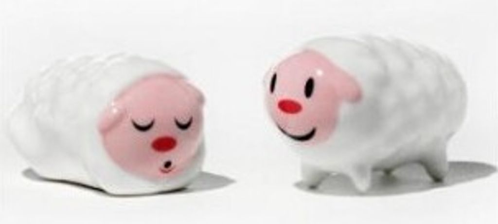 Alessi Presepe - Tiny little Sheep, Porzellan