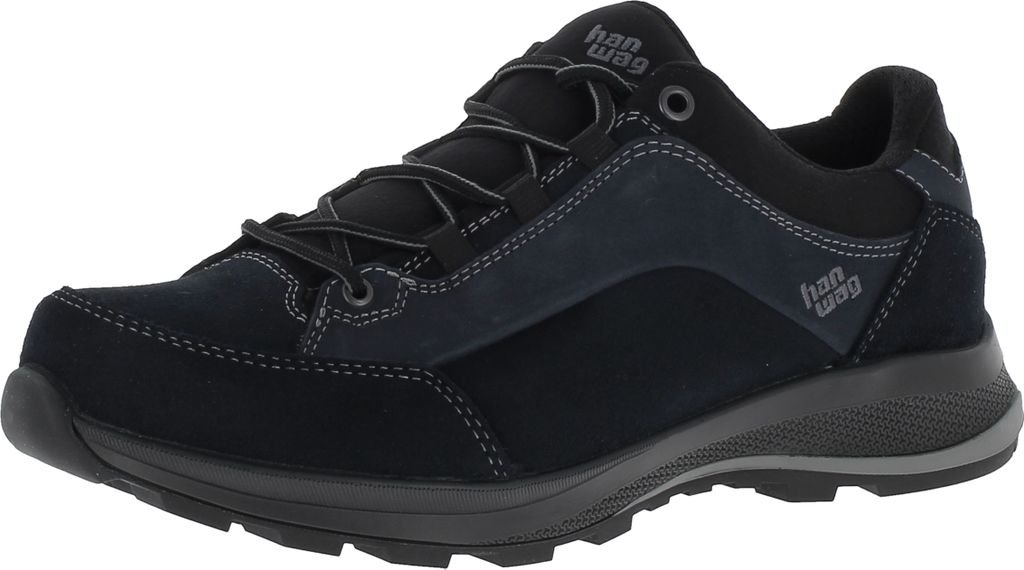 Hanwag Banks Low Bunion LL Damen Wanderschuh Trekkingschuh schwarz 44