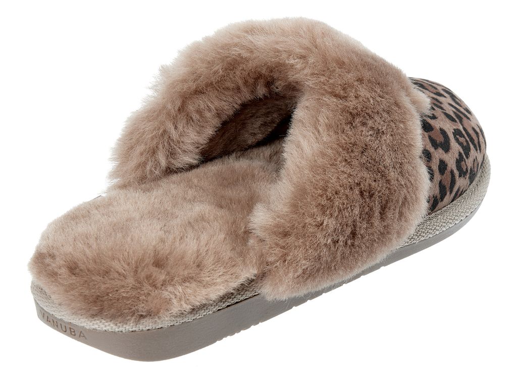 Vanuba® Panther - pantofole morbide e calde in pelle Immagine del prodotto 
