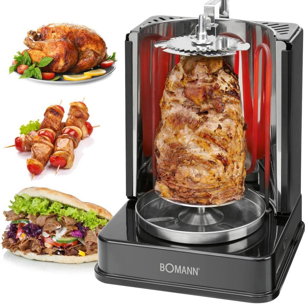 Bomann® Döner-Vertikal-Multigrill | Multigrill Perfekt für Produktbild 8