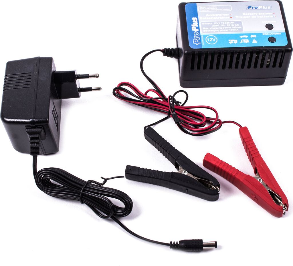 ProPlus Erhaltungsladegerät Batterietrainer 12 Volt 10-250 Ah