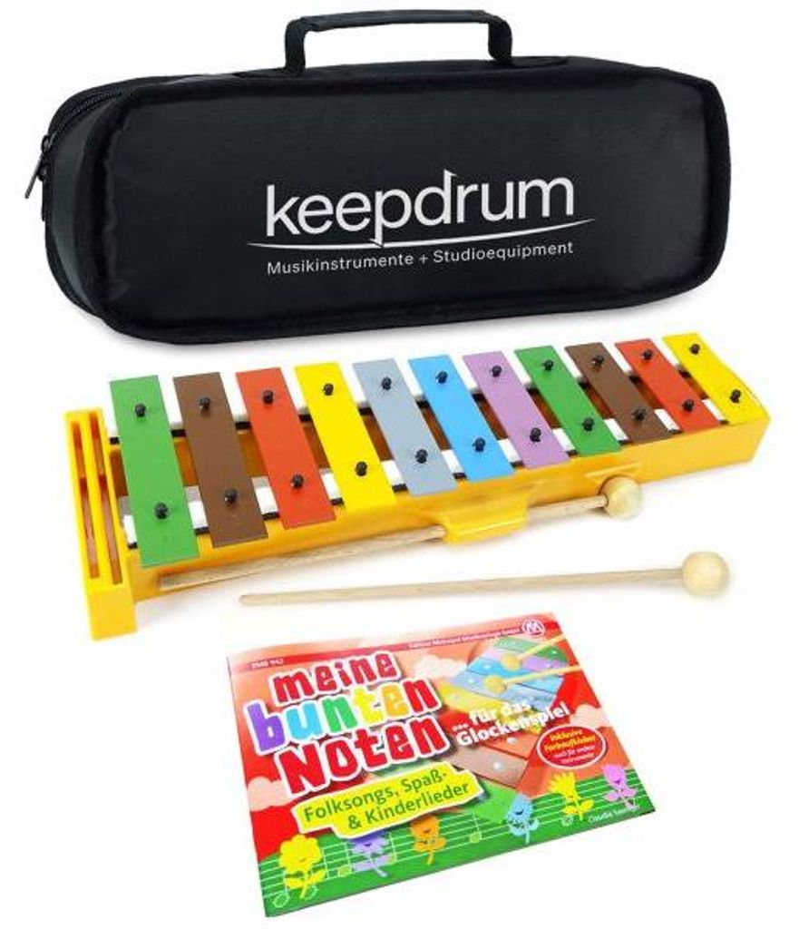 Sonor Glockenspiel GS mit Tasche und Liederbuch