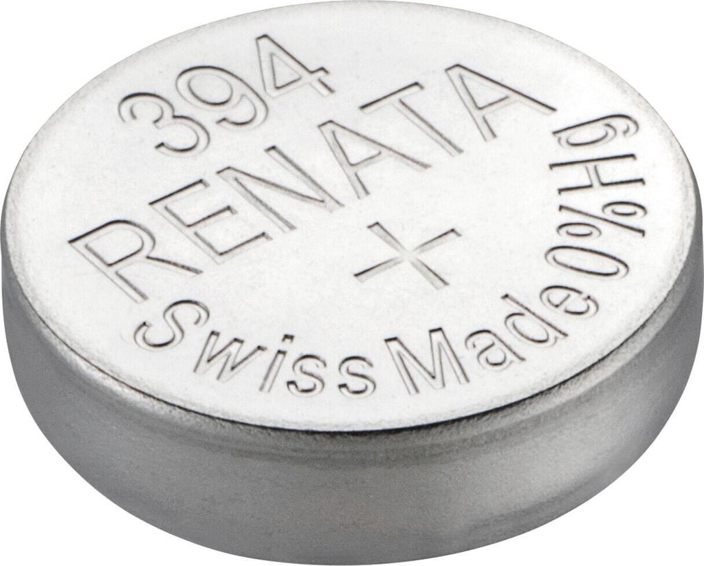 RENATA Knopfzelle 394, 80mAh, Silberoxid Produktbild 1