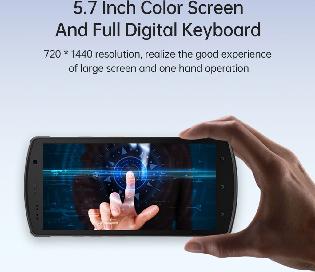 K57 Barcodescanner PDA Android12, 1D/2D/QR-Code Produktbild 5