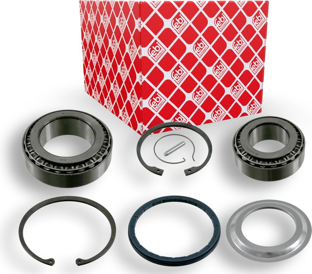 FEBI BILSTEIN Radlagersatz Vorne Links Hinten Links Vorne Rechts Hinten Rechts Kegelrollenlager 157mm 15334