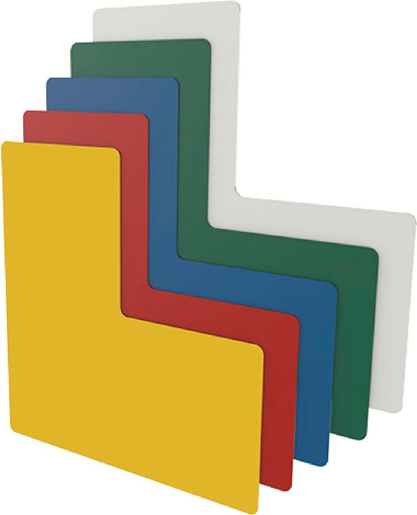 FATH Bodenmarkierung L-Form blau 50mm