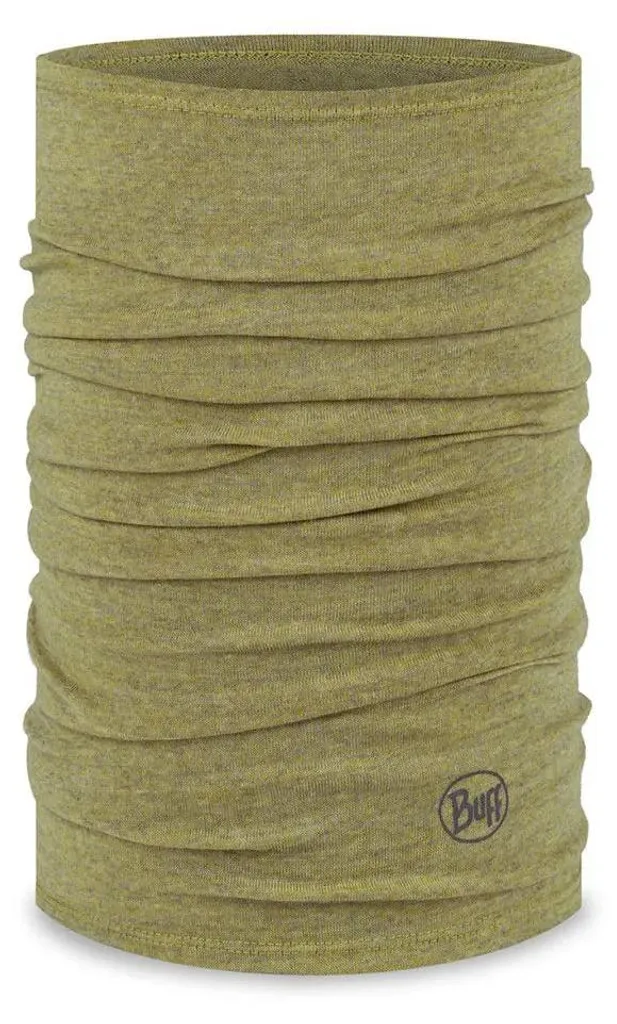 Foulard multifonctionnel en laine tour de cou outdoor BUFF olive UNI