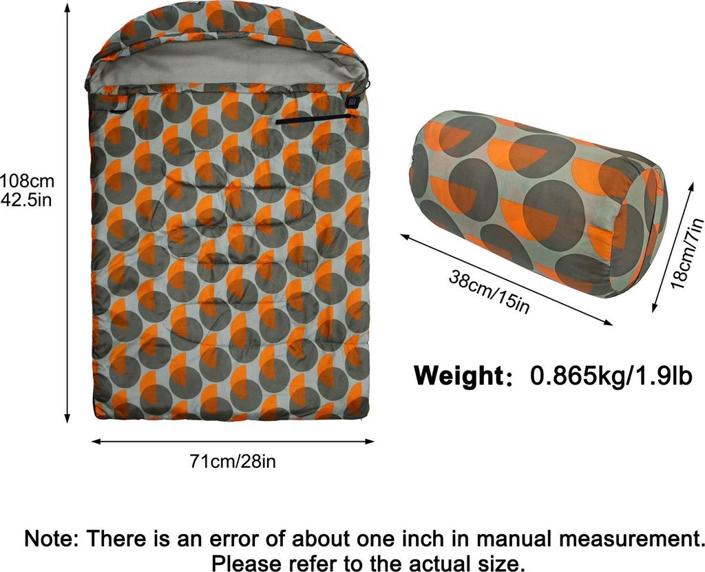 Outdoor-Haustier-Hundeschlafsack Einstellbare Temperatur Heizung Hundebett Camping Haustier Warmer Schlafsack