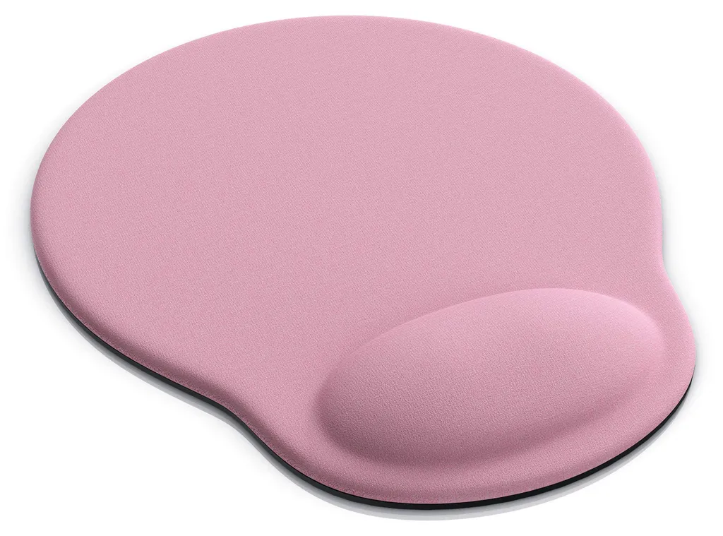 Tapis de souris en gel ergonomique noir - Repose-poignet Pro Ergo-X